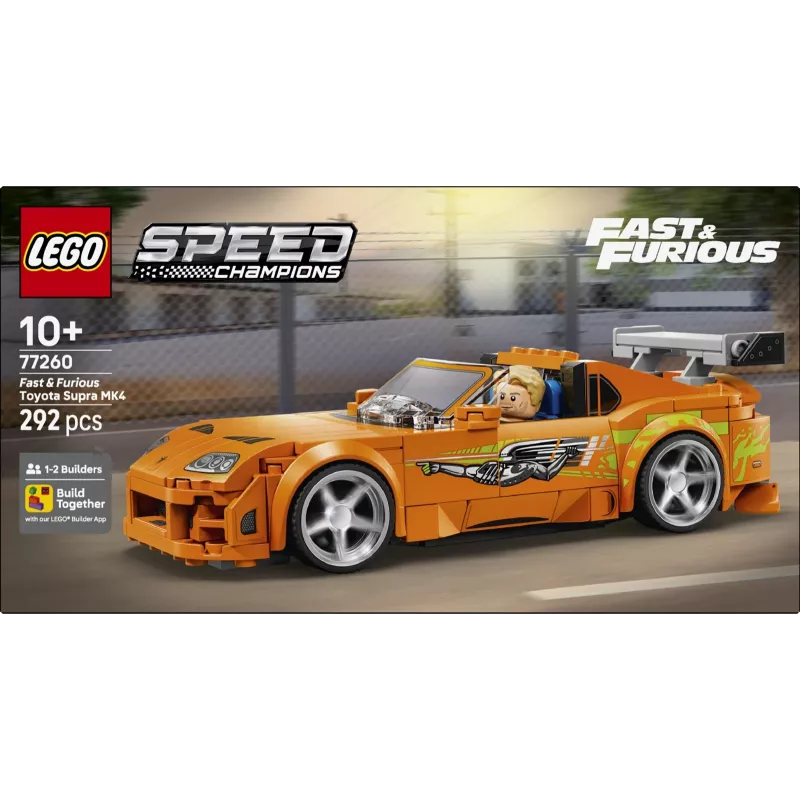 LEGO Speed Champions 77260 The Fast and The Furious Toyota Supra MK4 (292 Teile)