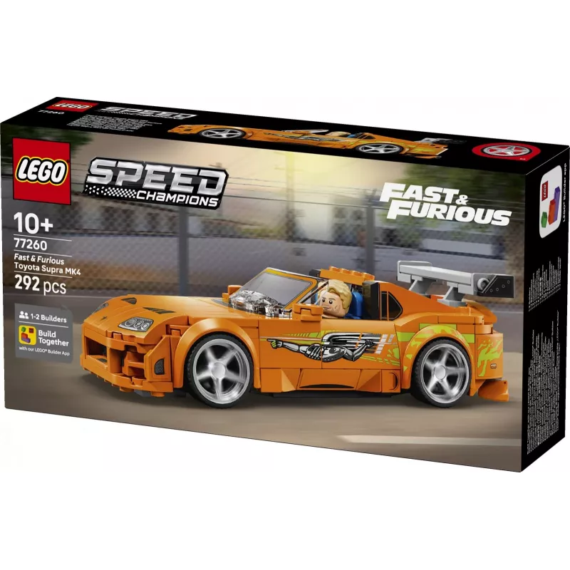 LEGO Speed Champions 77260 The Fast and The Furious Toyota Supra MK4 (292 Teile)