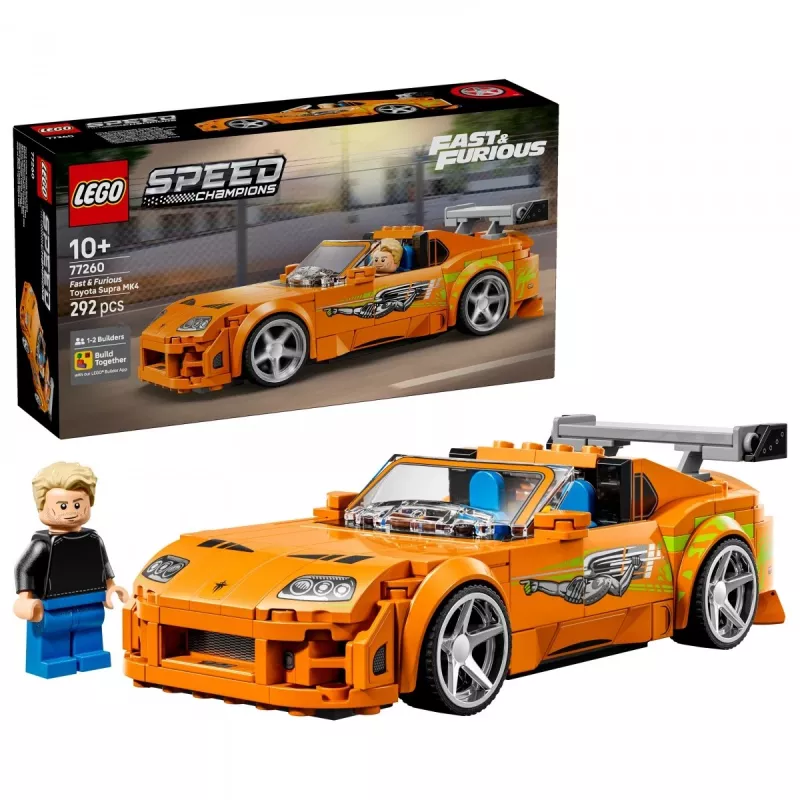 LEGO Speed Champions 77260 The Fast and The Furious Toyota Supra MK4 (292 Teile)