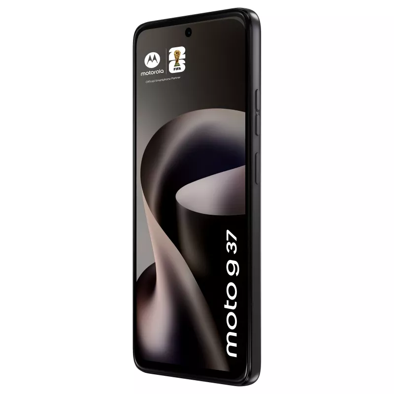 Motorola Moto G37 Smartphone - 6,67 inch Full HD+ 120Hz LCD - MediaTek Dimensity 6300 - 4 GB RAM - 128 GB Speicher - 50 MP Kamera - 5200 mAh - 5G - Android 16 - IP64 - Pantone Impenetrable