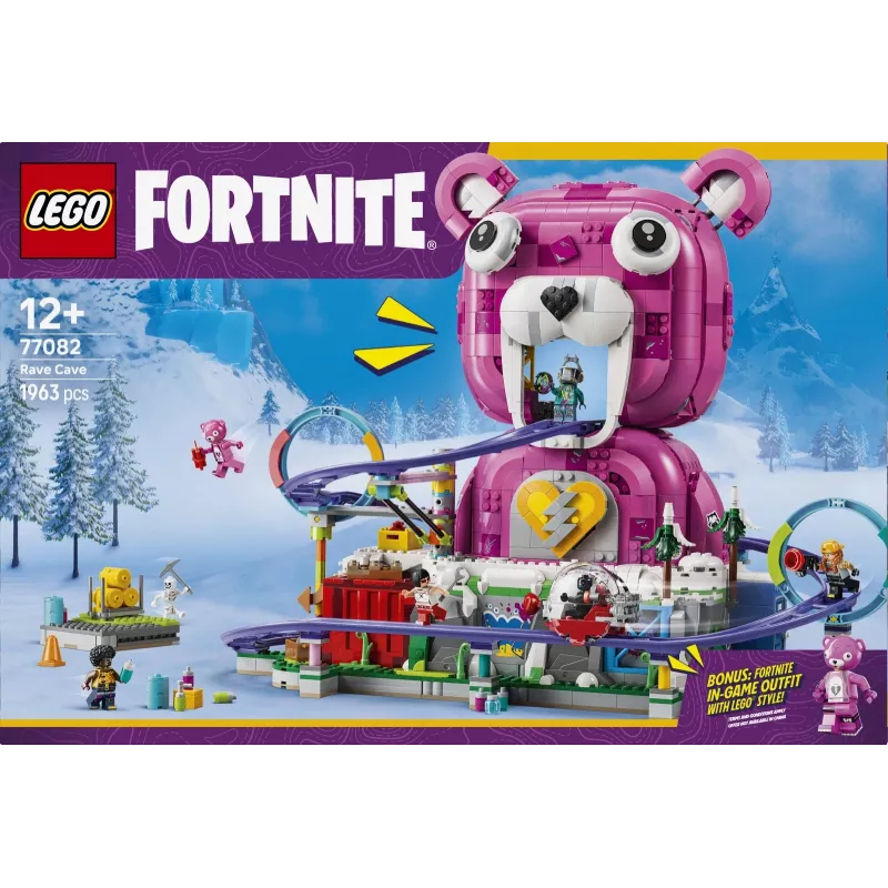 LEGO Fortnite 77082 Rave Cave (1963 Teile, ab 12 Jahren)