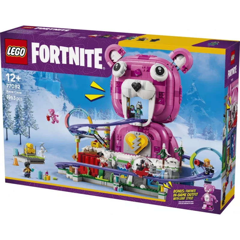 LEGO Fortnite 77082 Rave Cave (1963 Teile, ab 12 Jahren)