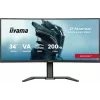 iiyama G-Master GCB3484WQSU-B2 Red Eagle 86,4 cm (34 inch) 3440 x 1440 Pixel UWQHD VA Curved Gaming Monitor 200Hz 0,6ms FreeSync Premium HDMI DisplayPort USB Hub Lautsprecher Schwarz
