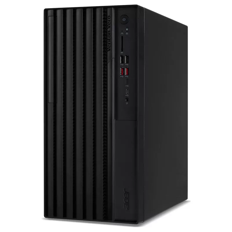 Desktop PC Acer Veriton Vero M4 VVM4735GT Intel Core Ultra 5 225, 16GB DDR5, 512GB SSD, Intel Graphics, Windows 11 Pro, Schwarz