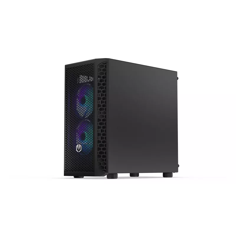 PC-Gehäuse Endorfy Signum M30 ARGB — Micro Tower mATX, Mesh-Front, 3x 120 mm ARGB-Lüfter, gehärtetes Glas, USB-C 20 Gb/s