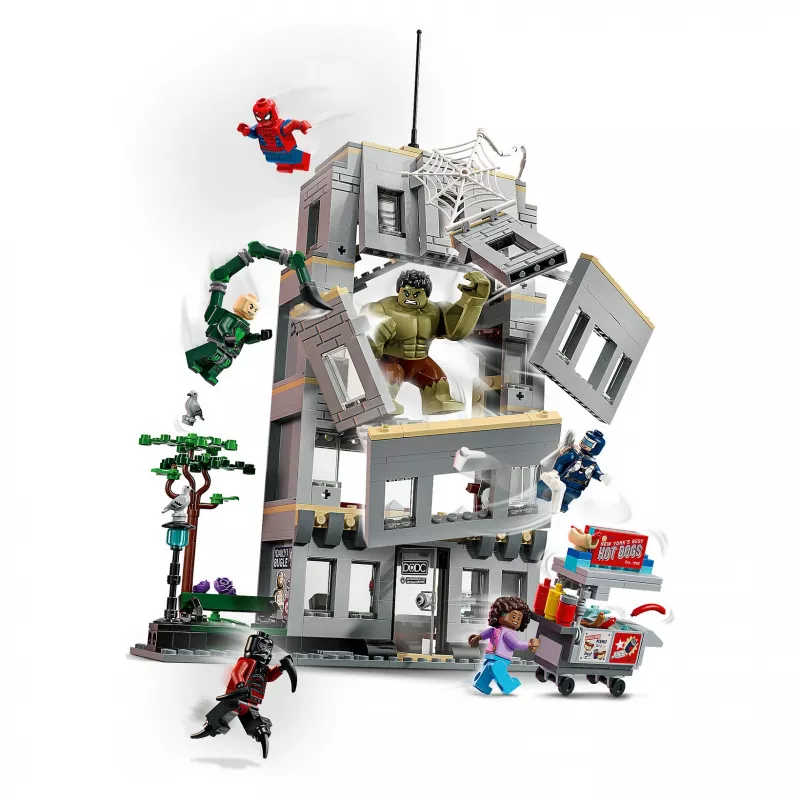LEGO Marvel 76350 Spider-Man vs. Hulk Epic Clash (534 Teile)