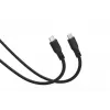 DIGITUS USB4 Version 2.0 Silicone Cable USB-C auf USB-C 80Gbps 240W 16K 0,5m Schwarz AK-300350-005-S