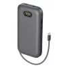 Belkin UltraCharge Pro Laptop Power Bank 27K 27000mAh 240W mit integriertem USB-C-Kabel und Digitalanzeige, Anthrazit