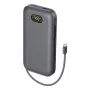 Belkin UltraCharge Pro Laptop Power Bank 27K 27000mAh 240W mit integriertem USB-C-Kabel und Digitalanzeige, Anthrazit