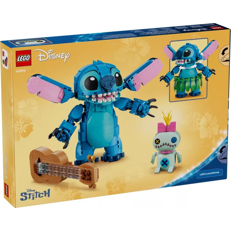 LEGO Disney 43296 Stitch & Scrump Bau-Set (713 Teile)