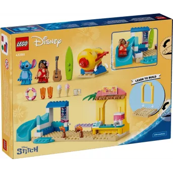 LEGO Disney 43280 Beach Fun with Lilo & Stitch (113 Teile)