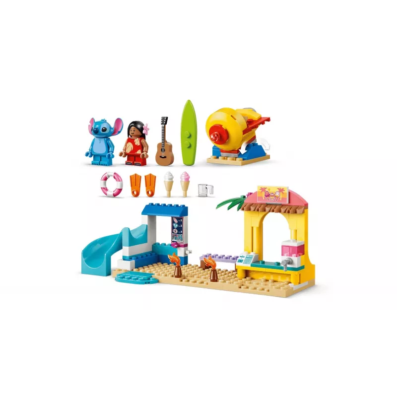 LEGO Disney 43280 Beach Fun with Lilo & Stitch (113 Teile)
