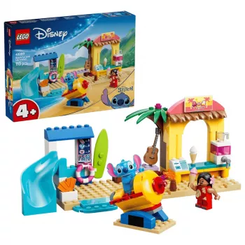 LEGO Disney 43280 Beach Fun with Lilo & Stitch (113 Teile)