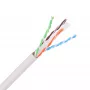 Extralink CAT6A U/UTP Indoor Twisted Pair Installationskabel 305 m Weiß EX.96631
