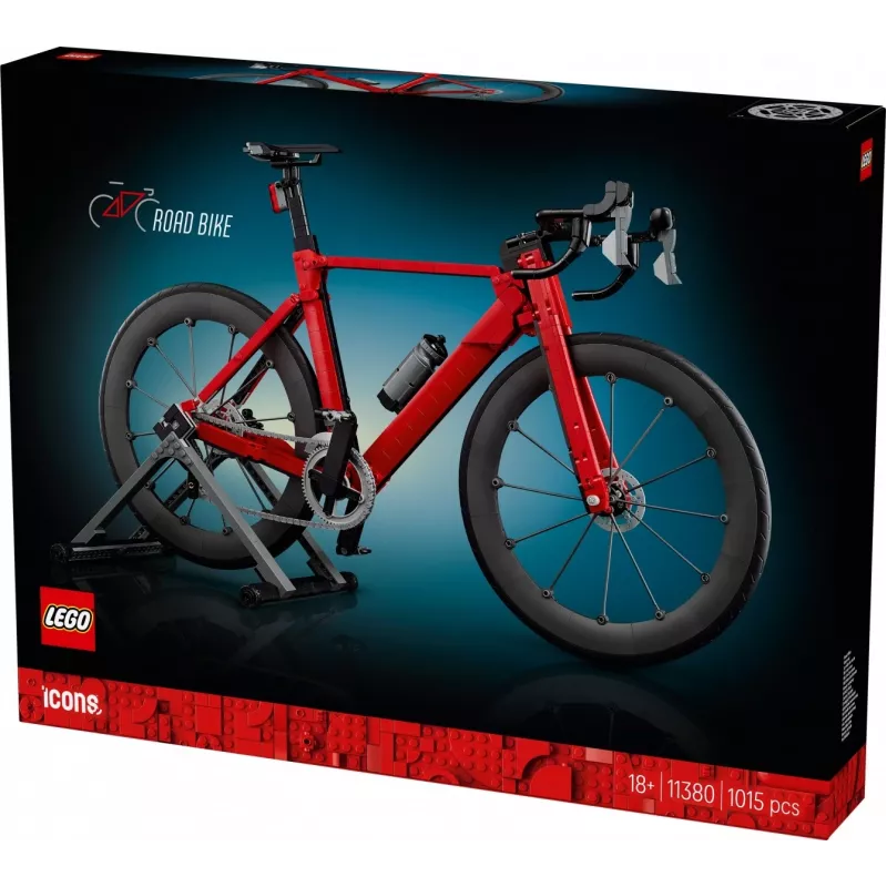 LEGO Icons 11380 Rennrad Baukasten, 1015 Teile, ab 18 Jahren