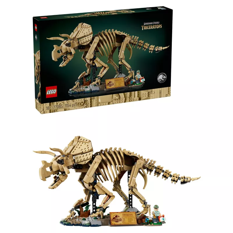 LEGO Jurassic World Dinosaur Fossils: Triceratops 77985 (1154 Teile)