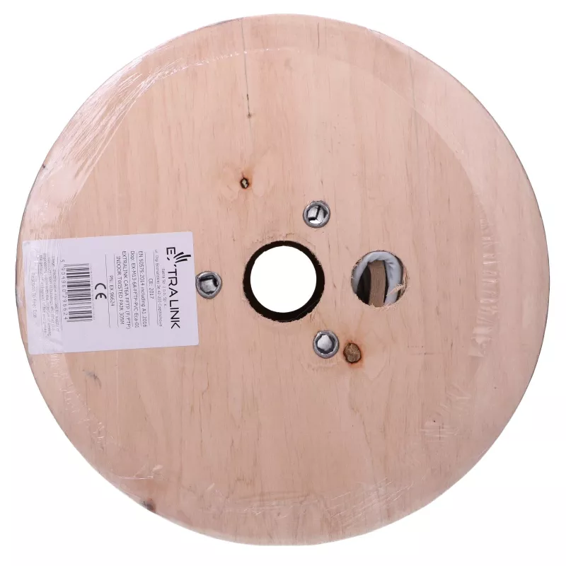 Extralink CAT6A F/FTP Indoor Twisted Pair Installationskabel 305 m EX.96624