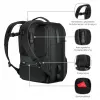 Wenger UrbanOne Travel 15.6 inch Laptop-Rucksack 33L Schwarz 653888