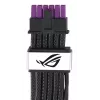 ASUS ROG Equalizer 12V-2x6 PCIe 5.1 / ATX 3.1 GPU Power Cable, 0,75 m, 16 AWG, Schwarz (90YE00BN-B0QA00)