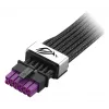 ASUS ROG Equalizer 12V-2x6 PCIe 5.1 / ATX 3.1 GPU Power Cable, 0,75 m, 16 AWG, Schwarz (90YE00BN-B0QA00)