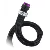 ASUS ROG Equalizer 12V-2x6 PCIe 5.1 / ATX 3.1 GPU Power Cable, 0,75 m, 16 AWG, Schwarz (90YE00BN-B0QA00)