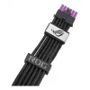 ASUS ROG Equalizer 12V-2x6 PCIe 5.1 / ATX 3.1 GPU Power Cable, 0,75 m, 16 AWG, Schwarz (90YE00BN-B0QA00)