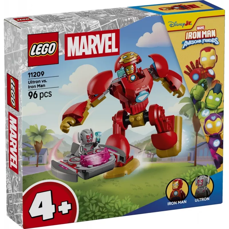 LEGO Marvel 11209 Ultron vs. Iron Man (96 Teile)