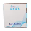 Extralink CAT6A U/UTP Indoor Twisted-Pair-Installationskabel 100 m EX.96655