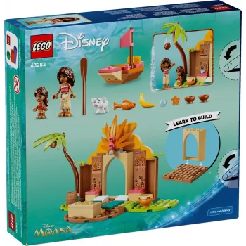 LEGO Disney Moana 43282 Dorfhaus und Boot