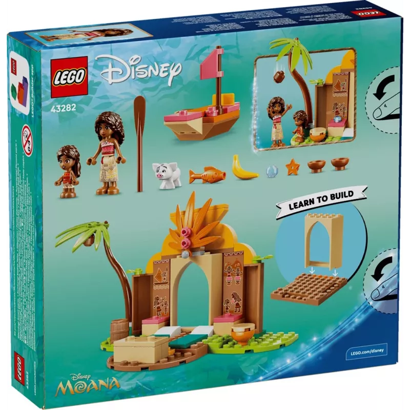 LEGO Disney Moana 43282 Dorfhaus und Boot