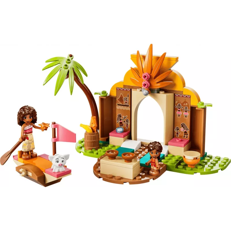 LEGO Disney Moana 43282 Dorfhaus und Boot