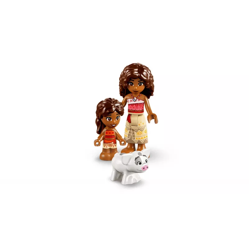 LEGO Disney Moana 43282 Dorfhaus und Boot