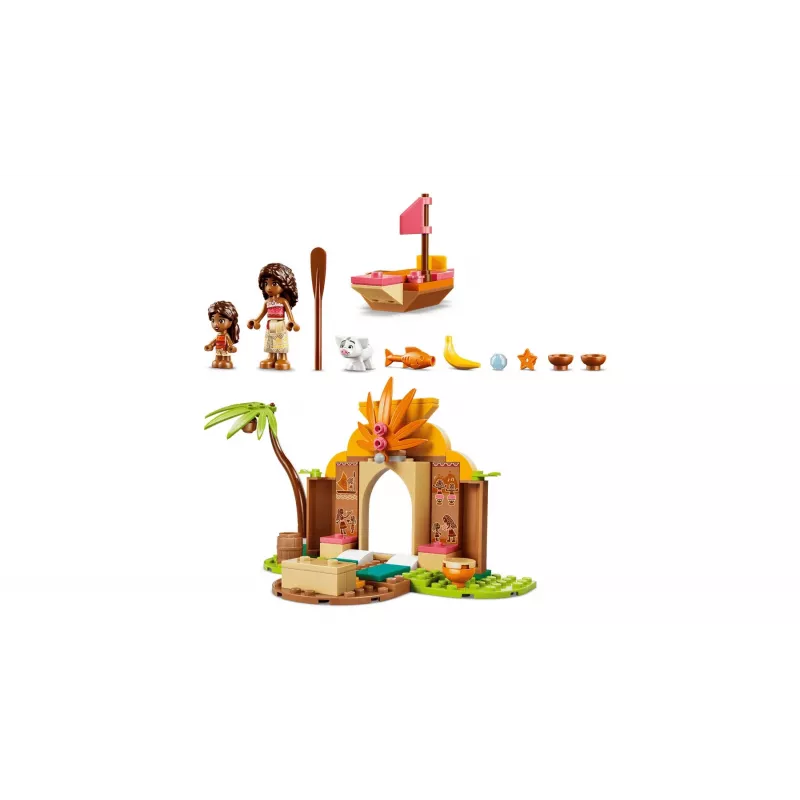 LEGO Disney Moana 43282 Dorfhaus und Boot
