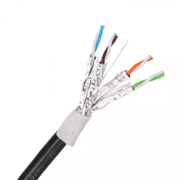 Extralink CAT6A FTP (F/UTP) outdoor twisted pair cable with gel 305 m EX.96587
