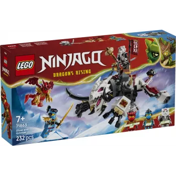 LEGO NINJAGO Zilvar und Grimtak die Drachenbestie 71863