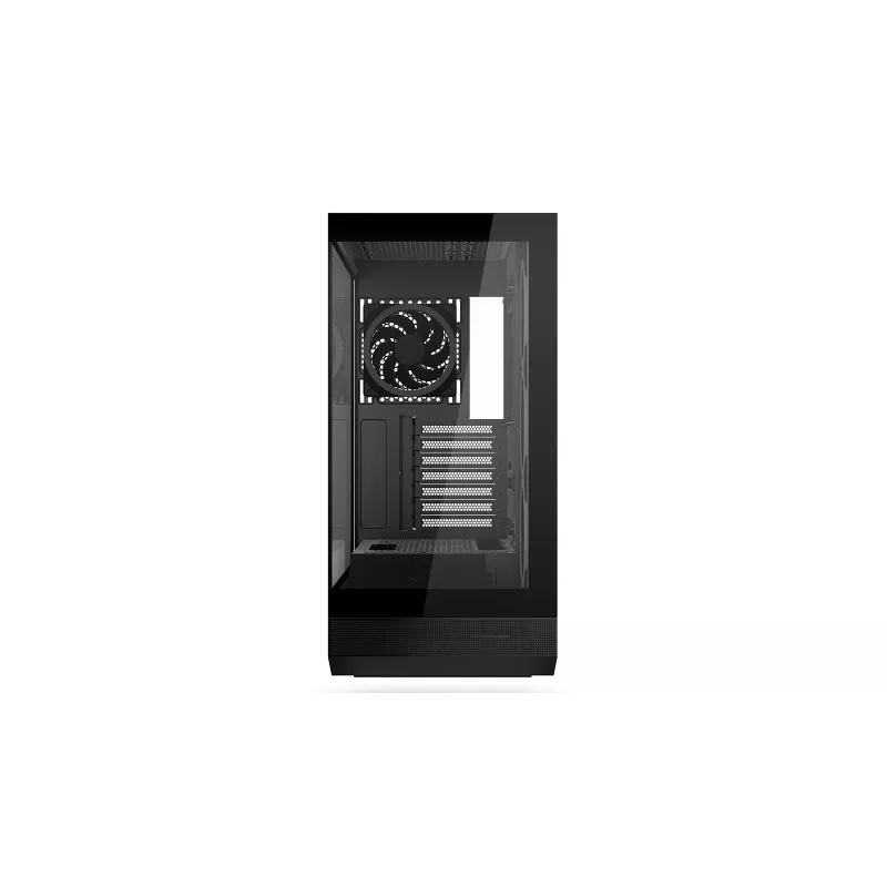 ENDORFY Fishtank 6000 Corona Mid-Tower PC-Gehäuse - Schwarz, Doppeltes Tempered Glass, 4x ARGB-Lüfter, USB-C, E-ATX