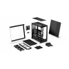 ENDORFY Fishtank 6000 Corona Mid-Tower PC-Gehäuse - Schwarz, Doppeltes Tempered Glass, 4x ARGB-Lüfter, USB-C, E-ATX