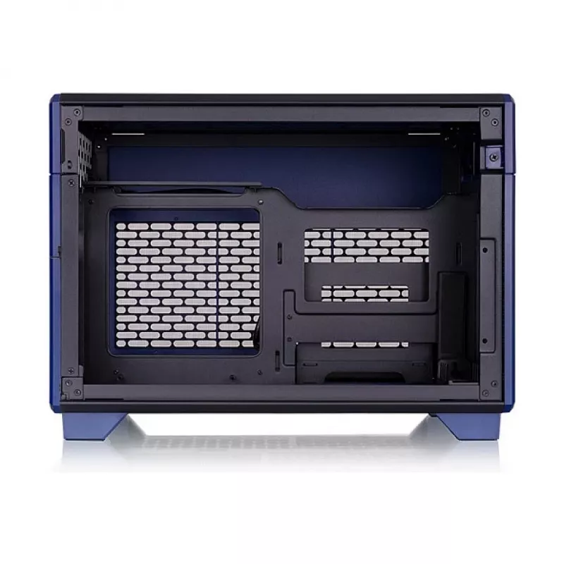 Thermaltake TR100 Koralie Edition Mini-ITX SFF Gehäuse Cobalt Blue - PCIe 4.0 Riser, SFX PSU, 360mm GPU - CA-11A-00SPNN-AR