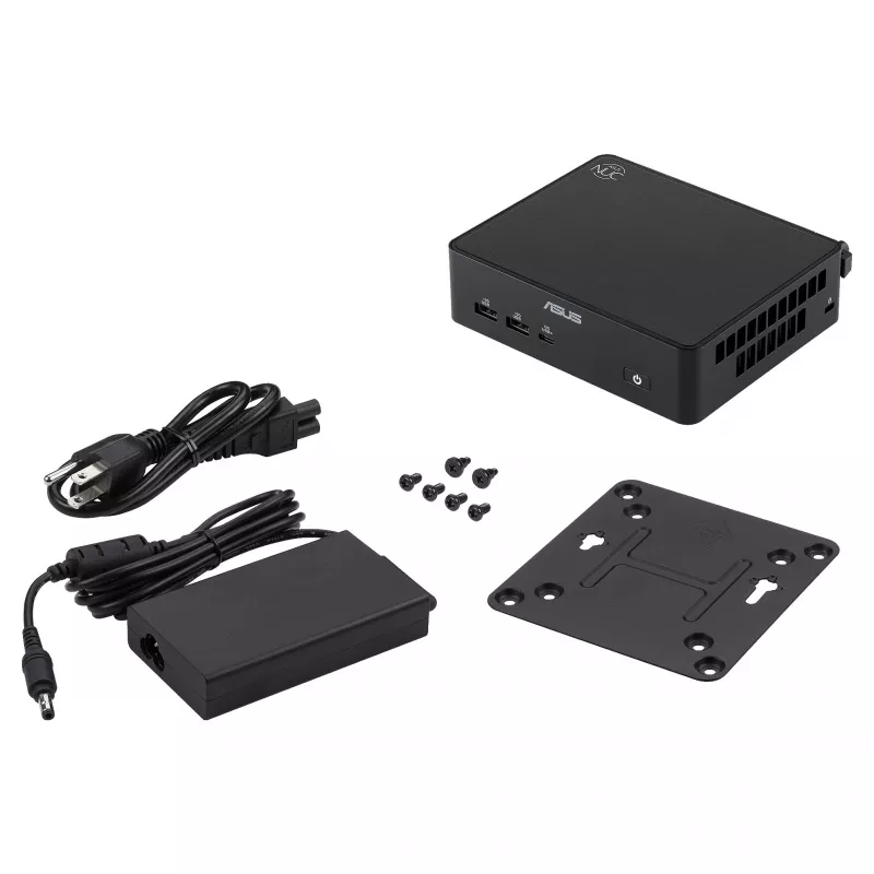 ASUS NUC 16 Pro RNUC16GDKU560002 Barebone Mini PC Intel Core Ultra 5 325 Ohne RAM Ohne Speicher Ohne OS Schwarz