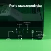 ENDORFY Fishtank 6000 Flex Mid-Tower PC-Gehäuse - Schwarz, doppeltes gehärtetes Glas, USB-C, E-ATX, Back-Connect Ready (keine Lüfter)