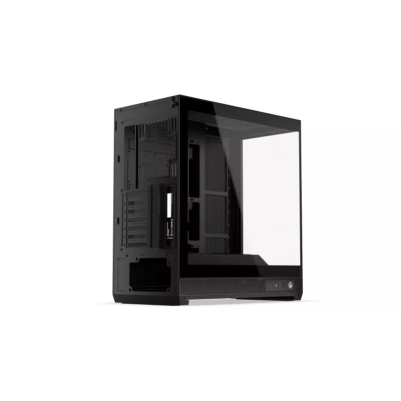 ENDORFY Fishtank 6000 Flex Mid-Tower PC-Gehäuse - Schwarz, doppeltes gehärtetes Glas, USB-C, E-ATX, Back-Connect Ready (keine Lüfter)