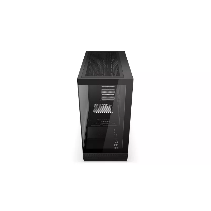 ENDORFY Fishtank 6000 Flex Mid-Tower PC-Gehäuse - Schwarz, doppeltes gehärtetes Glas, USB-C, E-ATX, Back-Connect Ready (keine Lüfter)