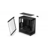 ENDORFY Fishtank 6000 Flex Mid-Tower PC-Gehäuse - Schwarz, doppeltes gehärtetes Glas, USB-C, E-ATX, Back-Connect Ready (keine Lüfter)