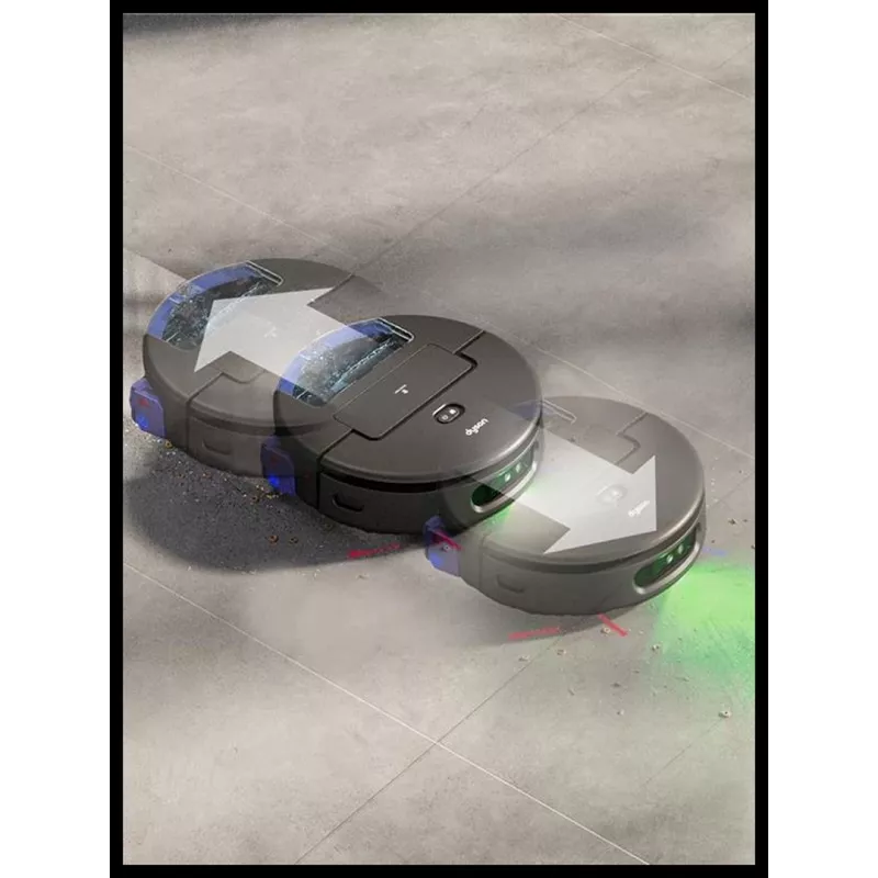 Dyson Spot+Scrub Ai Nass- und Trockensaugroboter 586183-01 Schwarz
