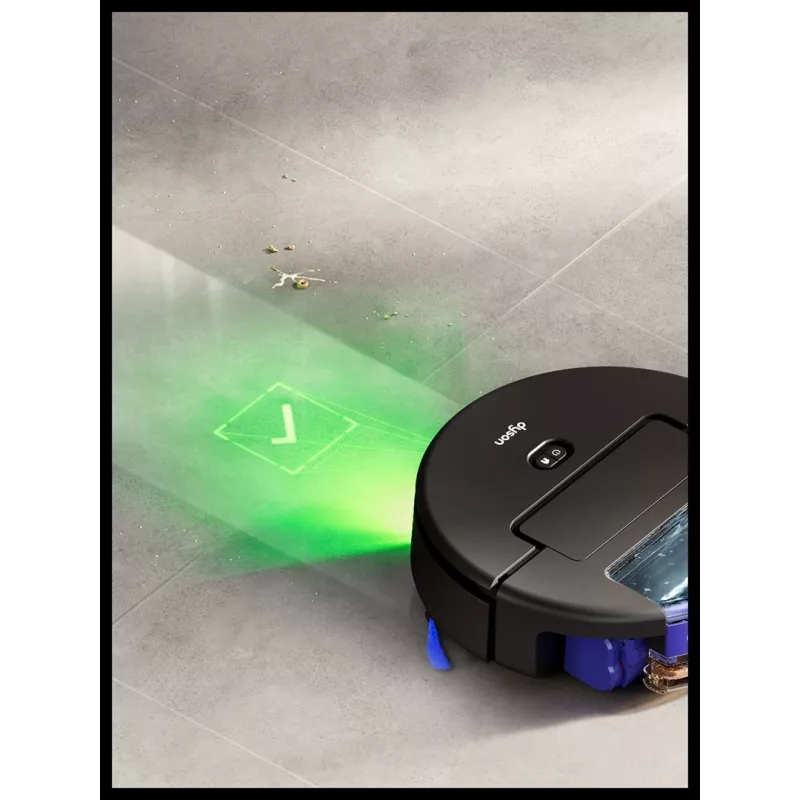 Dyson Spot+Scrub Ai Nass- und Trockensaugroboter 586183-01 Schwarz