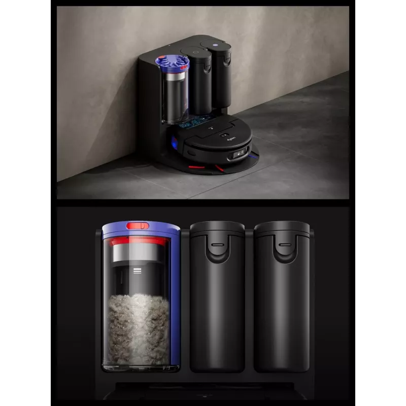 Dyson Spot+Scrub Ai Nass- und Trockensaugroboter 586183-01 Schwarz