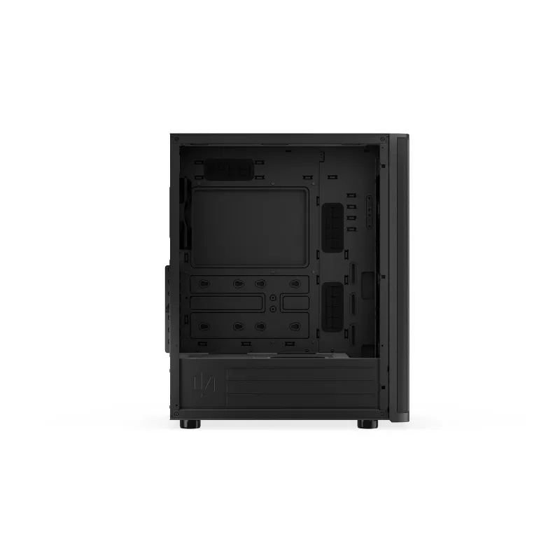 ENDORFY Ventum 400 Air ATX PC-Gehäuse - Schwarz, gehärtetes Glas, 4x Stratus 120 PWM-Lüfter, USB-C