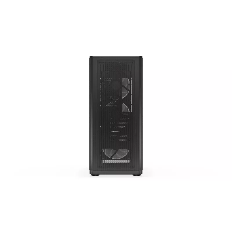 ENDORFY Ventum 400 Air ATX PC-Gehäuse - Schwarz, gehärtetes Glas, 4x Stratus 120 PWM-Lüfter, USB-C
