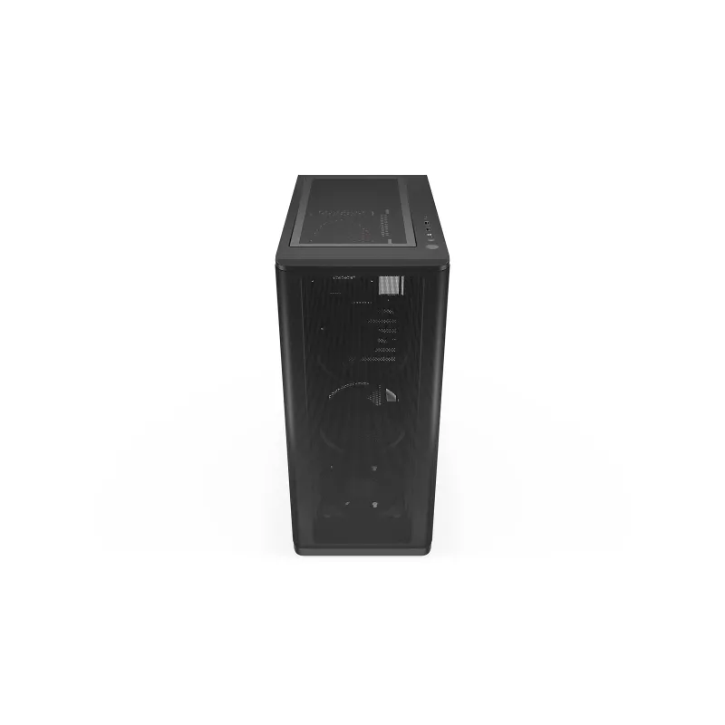 ENDORFY Ventum 400 Air ATX PC-Gehäuse - Schwarz, gehärtetes Glas, 4x Stratus 120 PWM-Lüfter, USB-C