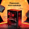 ENDORFY Ventum 400 Air ATX PC-Gehäuse - Schwarz, gehärtetes Glas, 4x Stratus 120 PWM-Lüfter, USB-C